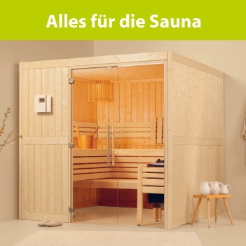 Alles für die Sauna